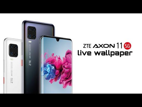 ZTE Axon 11 Official Live Wallpaper with download link