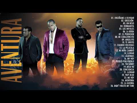 LAS 30 MEJORES CANCIONES DE AVENTURA - MIX AVENTURA ÉXITOS SUS MEJORES ROMÁNTICAS