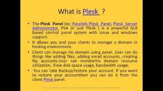 Plesk Server Management