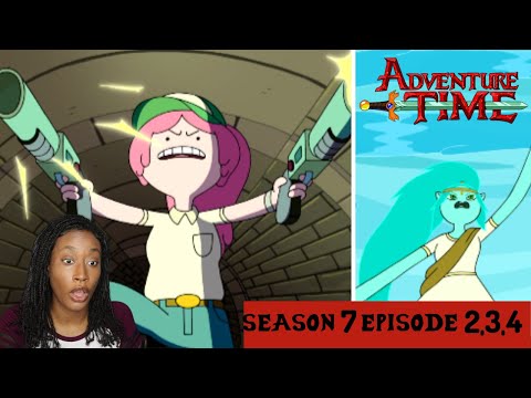 PB and Marceline finally hanging out!?! Adventure Time- 7x2,3,4- REACTIONNN!!!