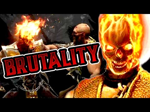 Landing EVERY BRUTALITY with the NEW SCORPION SKIN in Mortal Kombat 1