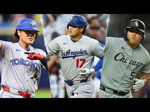 MLB日本人スター選手が同日ホームラン！（大谷翔平、村上宗隆、岡本和真！）