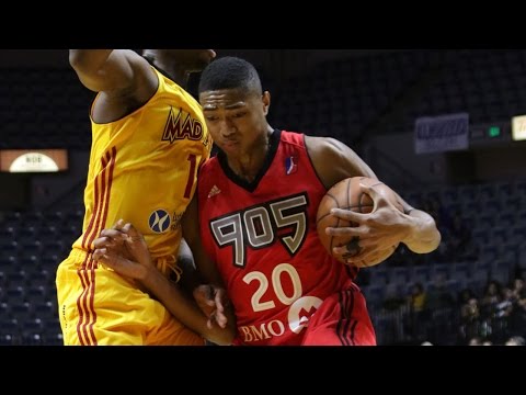 Bruno Caboclo posts 16 points & 13 rebounds in Raptors 905 debut