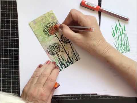 Lavinia Stamps - Glow Flowers .