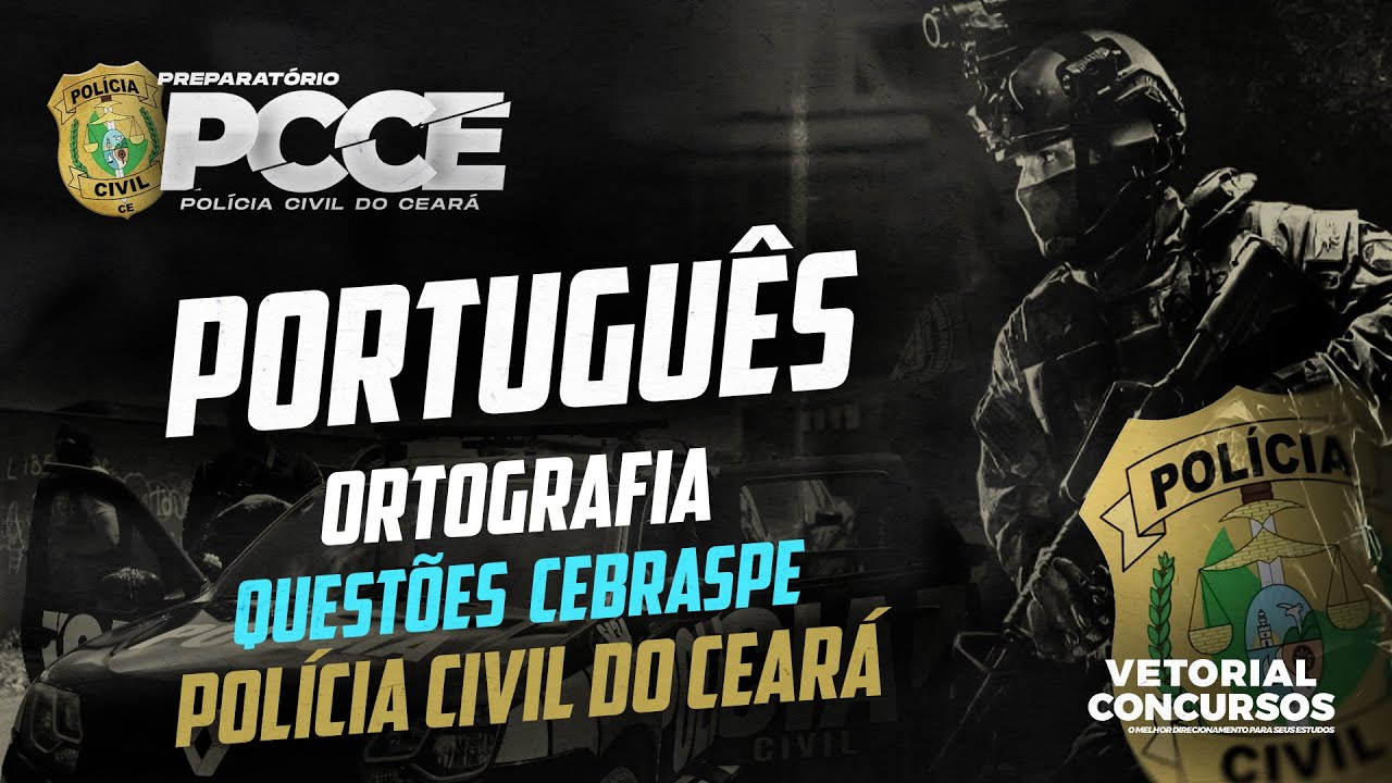 PORTUGUÊS da Cebraspe 2024  -  Questões de Ortografia