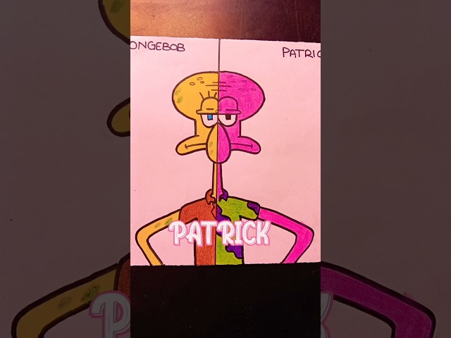 Vídeo relacionado con SpongeBob SquarePants Squidward But Is It Art Camiseta Cuello V