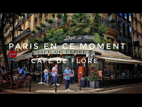 WALK IN PARIS ( REQUEST VIDEO " CAFÉ DE FLORE" ) 28/08/2020 PARIS 4K