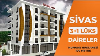Sivas Satılık Daireler Müteahhit Firmadan Yatırım Fırsatı | Numune Hastanesi Yak
