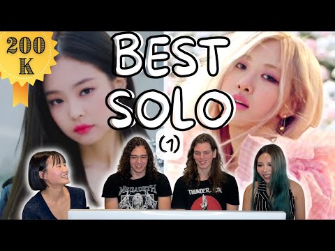 Ranking BlackPink Solos feat. Rock Musicians' First Reaction- Part 1 Jennie & Rosé
