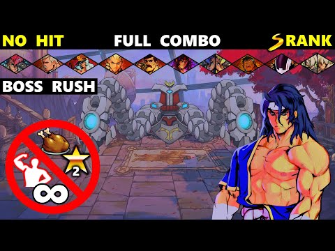 Streets of Rage 4 Boss Rush Full Combo Constrained Shiva