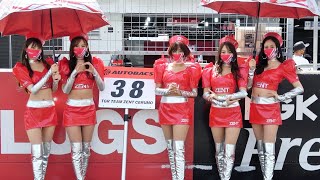 スーパーGT2021 第2戦 富士⑯ 松田蘭さん 小湊美月さん 藤井マリーさん 亀澤杏奈さん 高橋菜生さん ZENTsweeties2021 美人レースクイーン