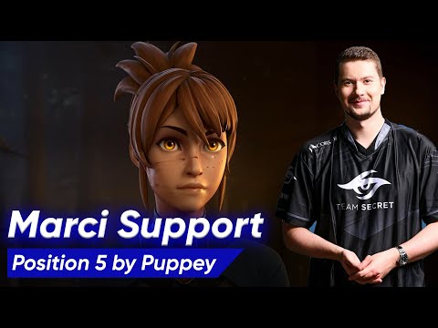 MARCI SUPPORT by SECRET.PUPPEY | Dota 2 Pro Supports