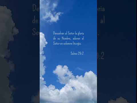 SALMO 29:2 #shorts #lospasajesdelabiblia #biblia #salmo