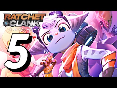 RATCHET AND CLANK RIFT APART Walkthrough Gameplay Part 5 - No Commentary PS5 [1080p 60FPS]
