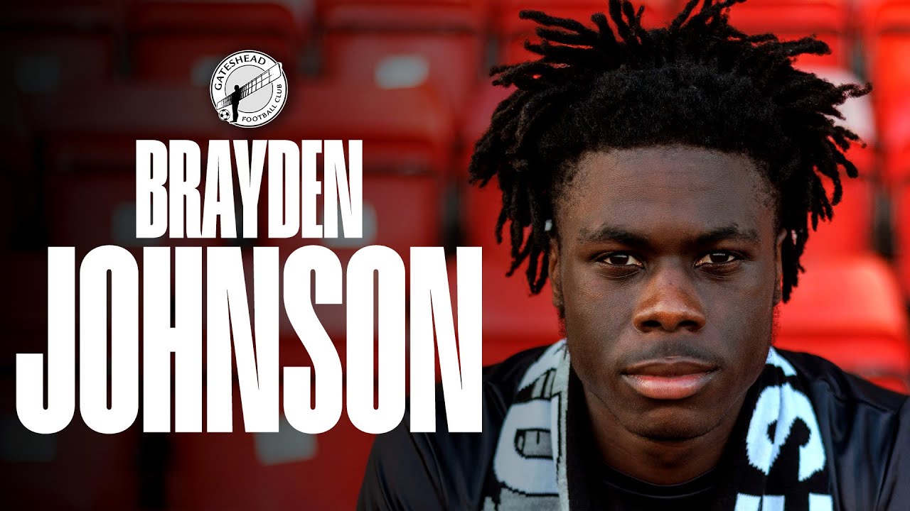 “I’ll be playing without fear” 😤 | Brayden Johnson joins Gateshead | INTERVIEW
