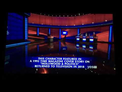 Final Jeopardy, Sam Kavanaugh Day 2 - Lucky win & Very Dumb Wager? (7/11/19)