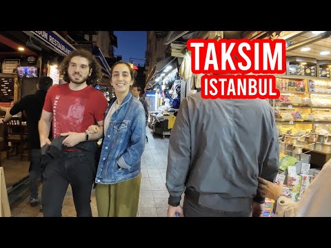 Istanbul Street Walk Istiklal to Nevizade! Taksim's Secret Foodie Fun | Turkey Walking Explore