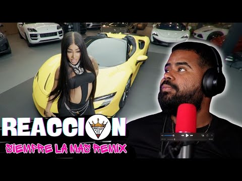 (reaccion) LA GIGI X YAILIN LA MAS VIRAL X CEKY VICINY X ALOFOKE MUSIC - SIEMPRE LA MAS REMIX