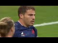 Mais quel raffut monumental d'Antoine Dupont qui file entre les perches et les bleus en 1/21🔥#rugby
