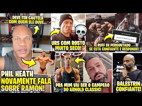 PHIL HEATH FALA DE RAMON! RUFF CONFIANTE! URS CAVEIRA! BALESTRIN E RAMON! SARDINHA SOBRE DIOGO!