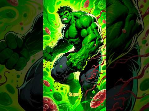 Unraveling the Hulk The Science Behind His Rage! #shorts