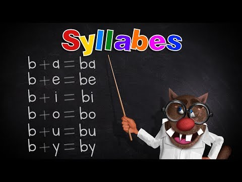 Foufou - Les Syllabes pour les enfants (Learn Syllables for kids) (Serie01) 4K