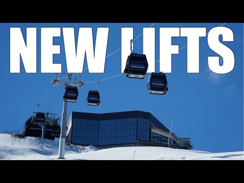 ALL THE NEW BUBBLES IN THE 3 VALLEYS - COURCHEVEL VLOG S10E4  4K