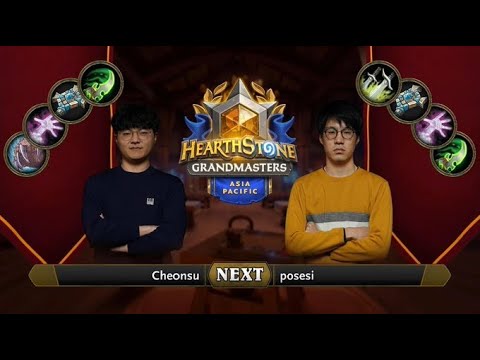che0nsu vs Posesi | 2021 Hearthstone Grandmasters Asia-Pacific | Semifinal | Season 2 | Week 5