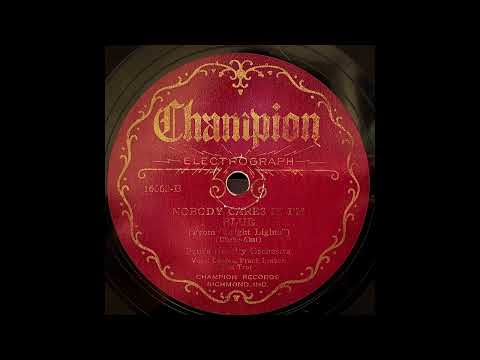 Nobody Cares If I'm Blue - Paul's Novelty Orchestra, 1930