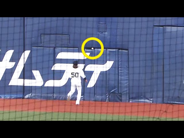 【凄ティ】ライオンズ・スパンジェンバーグ 『フェンス埋め込み二塁打』