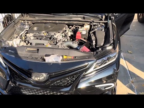 Installing AEM Cold Air Intake On 2018-2024 Toyota Camry…(SOUNDS INSANE)