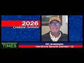 DC Anderson for State Senate District 13 Candidate Interview