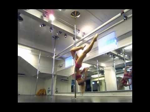 Poledance med Spinning Pole.