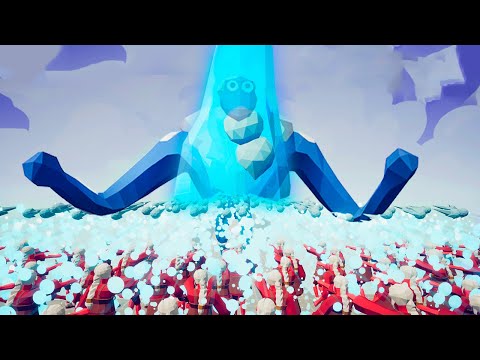 WHO CAN SURVIVE 50x ICE MAGE? | TABS Totally Accurate Battle Simulator