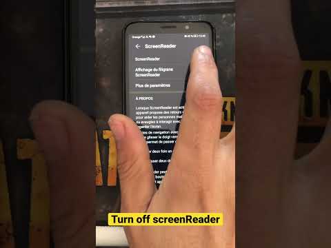 Turn Off talkback or ScreenReader on Huawei Y5P