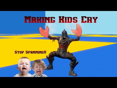 The Minigun is back, and Kids are crying (Fortnite Trolling)