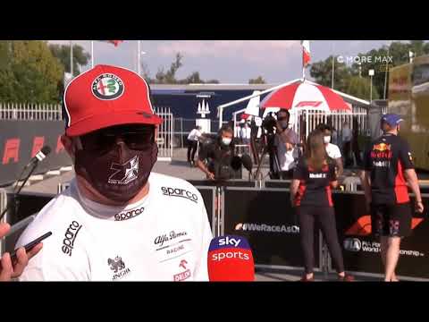 Kimi Räikkönen ''Shit result'' about his result in Italian GP 2020