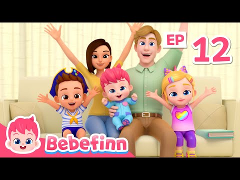 Family Song | EP12 | Let's Learn Together with Bebefinn | Nursery Rhymes & Kids Songs