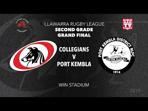 2019 - Illawarra RL Seniors GF - Reserves - Collegians v Port Kembla