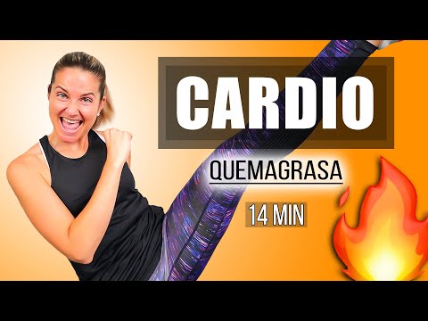 Cardio EXPRESS QUEMAGRASA 🔥🔥🔥 - 14 minutos