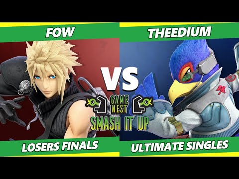 Smash It Up 26 Losers Finals - Caius (Cloud) Vs. Theedium (Falco) SSBU Ultimate Tournament