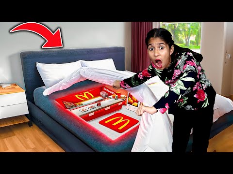 I Built a SECRET McDonald's in My Room & Hide It From My Parents