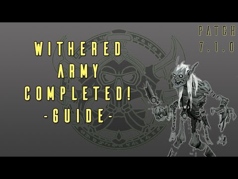 Suramar Quest: Withered Army Training | Complete run | 7.1.0