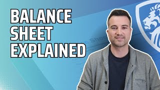 Balance sheet explained
