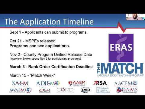 ADIEM Webinar Series: Match 2021 Breakout Session