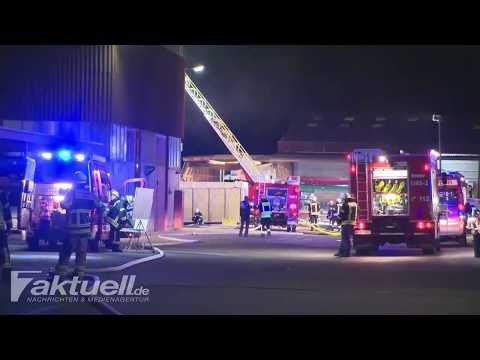 Verpuffung eines Spänesilos in Eppingen-Richen