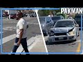 Homophobic Gay Pastor Jesse Lee Peterson Causes Car Accident While Running from Questions