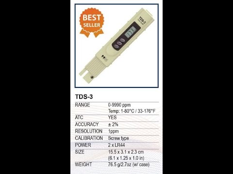 TDS Meter ( Total Dissolved Solids)