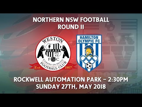 2018 NNSWF NPL Round 11 - Weston Workers Bears v Hamilton Olympic FC