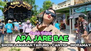 Download lagu APA JARE BAE VOC INDAH WATY LIVE ANDI PUTRA ONE SHOW LAMARAN TARUNG - CANTIGI - INDRAMAYU mp3